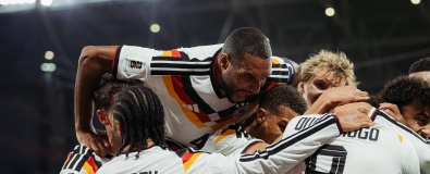 Deutsche Männer-Nationalmannschaft feiert